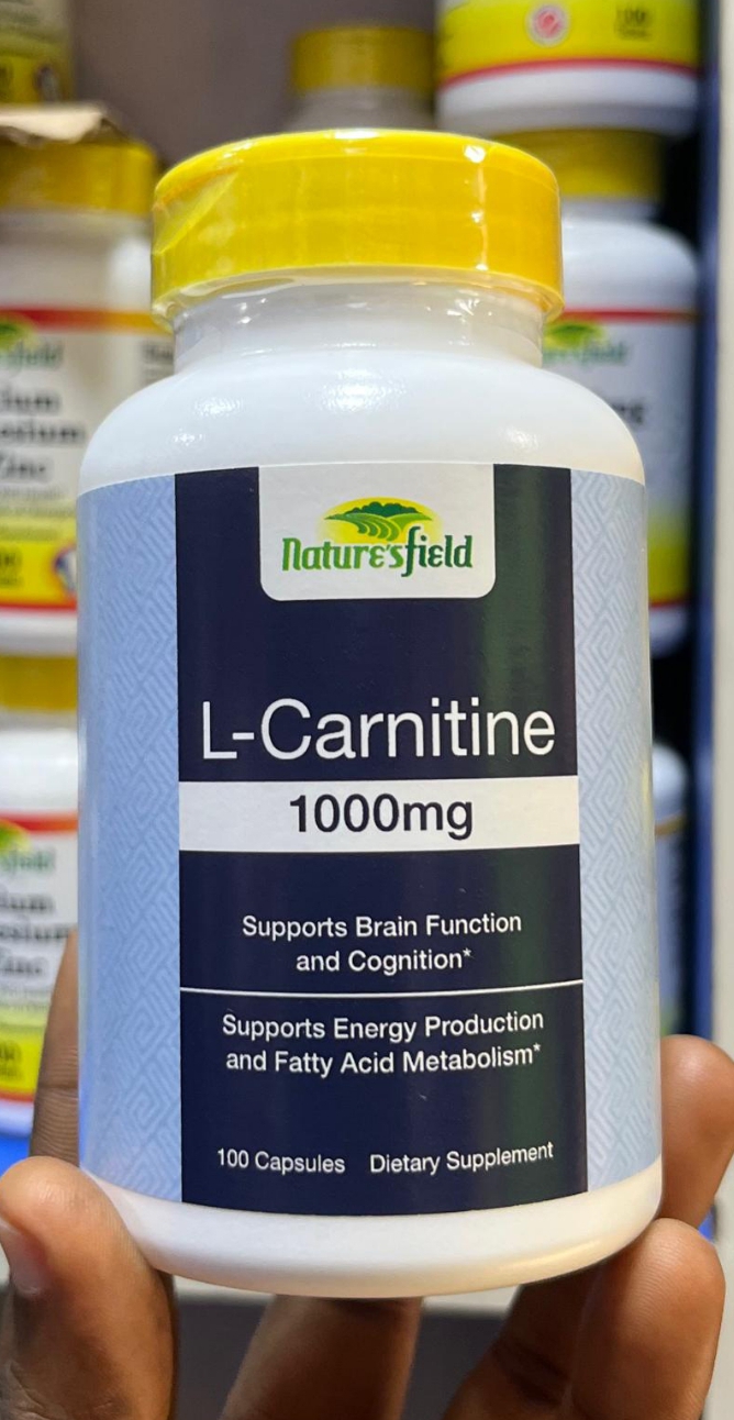 Nature's field L-carnitine 1000mg