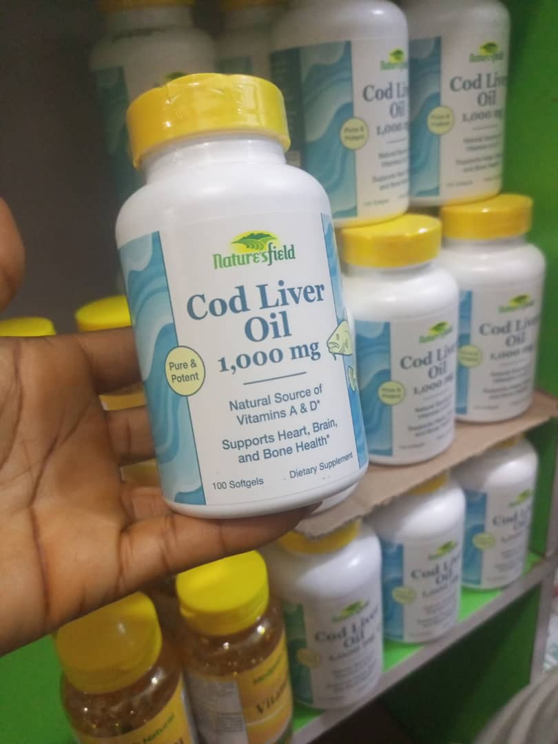 Nature's field Cod liver oil 1000mg
