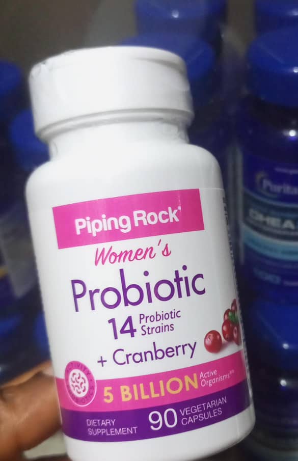 Piping Rock probiotic with Cranberry